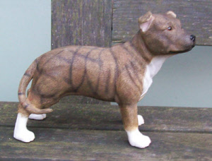 Staffordshire Bull Terrier figurine