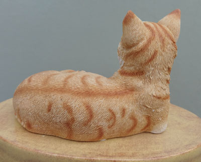 tabby cat urn