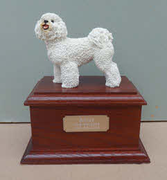 Bichon sales frise urn